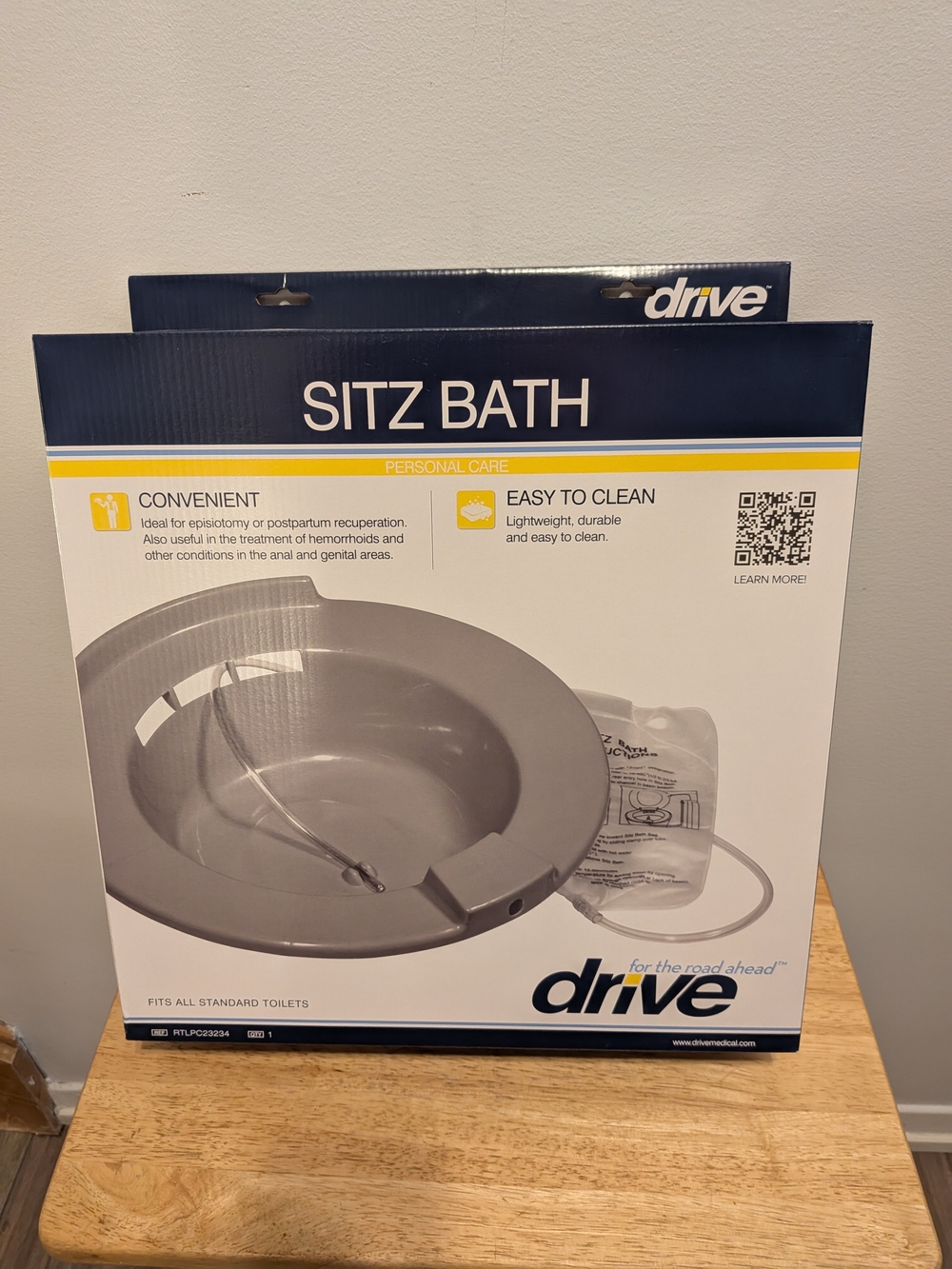 Drive Sitz Bath - Gray Personal Care Soak